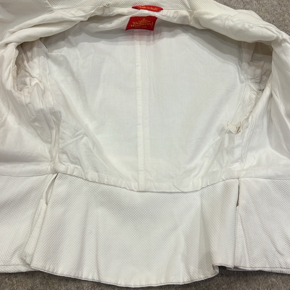 Vivienne Westwood short sleeve blazer size 46 - Picture 9 of 10